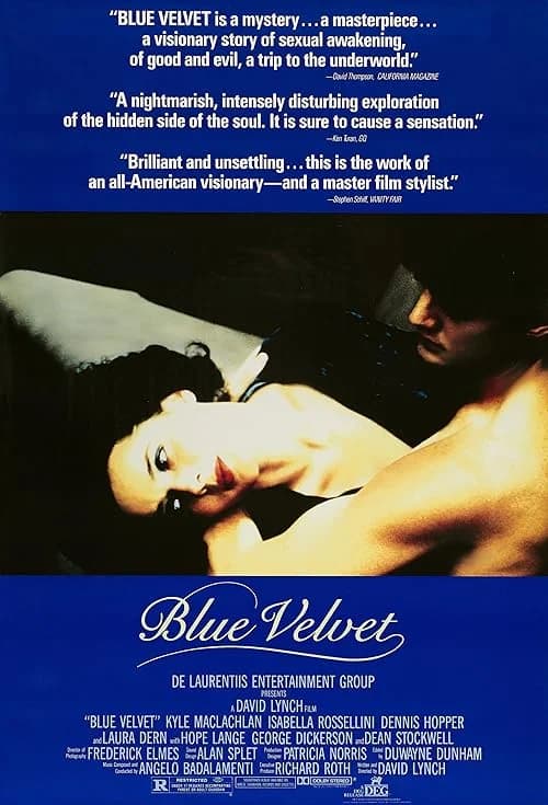 Blue Velvet film posteri