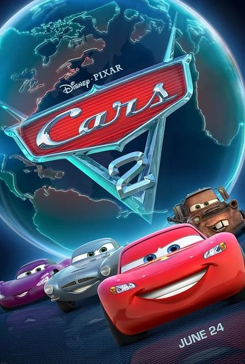 Cars 2 film posteri