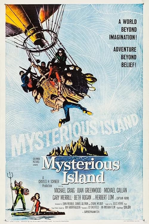 Mysterious Island film posteri