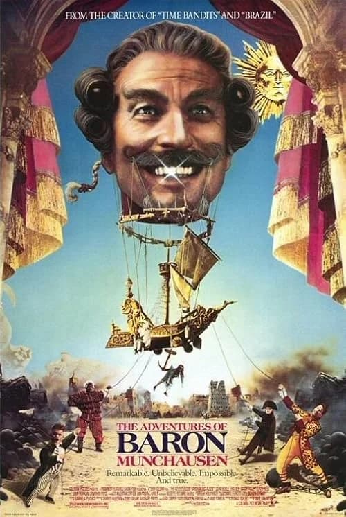 The Adventures of Baron Munchausen film posteri