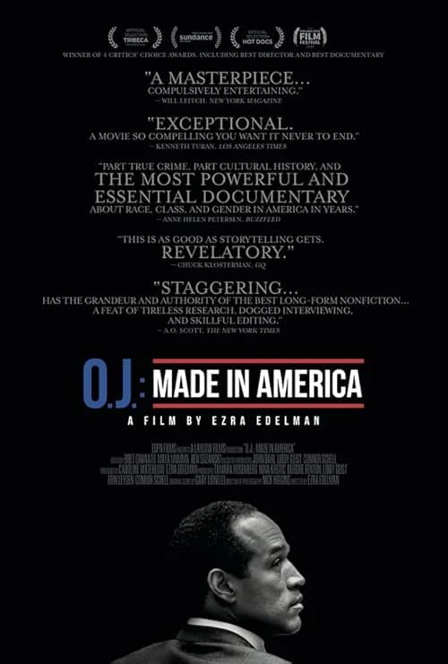 O.J.: Made in America film posteri